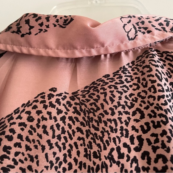 Animal Print Satin Top - Picture 5 of 6